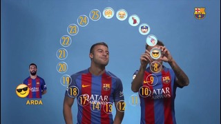 Неймар и Рафинья выбрали смайлики для игроков «Барселоны»