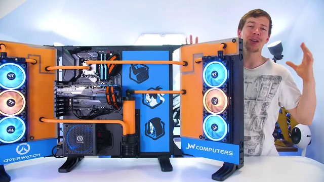 HUGE Water Cooled Gaming PC Build i7 9700k & RTX 2080