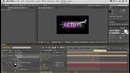 Видеоурок по After Effects/ создание логотипа 2 часть