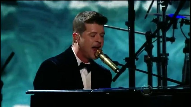 GRAMMY 2014: Robin Thicke & Chicago — Saturday in the Park, Blurred Lines