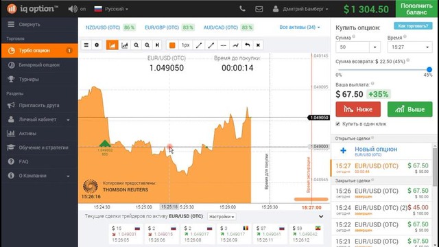 Iq option очень простая стратегия