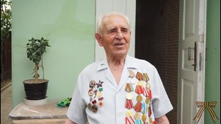 Поздравление ветеранов в Ташкенте на 9 мая Sazonov