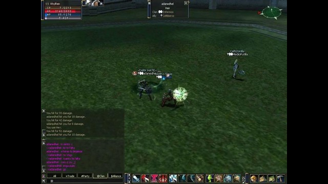 Shillien Knight Vs. Dark Avenger