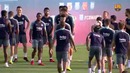 Last workout before LaLiga match against Valladolid