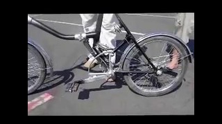 Необычный велосипед без мертвых точек