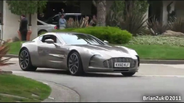 Aston Martin One-77 On The Road
