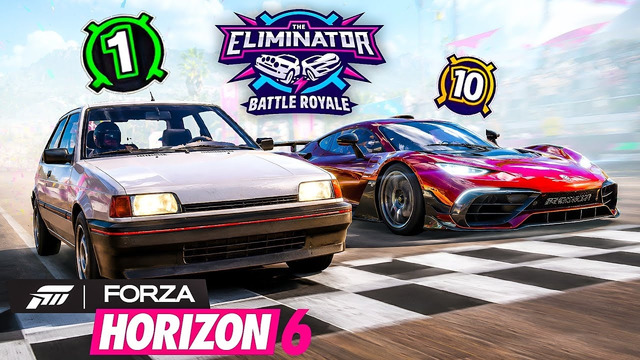 МОЙ ПЕРВЫЙ РАЗ! ВЫШИБАЛЫ В FORZA HORIZON 6