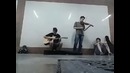Ташкент Кавер Smells Like Teen Spirit на скрипке Сквер 2017.07