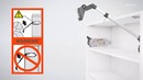 Складной подъемный механизм AVENTOS HF (BLUM) – Фильм по монтажу