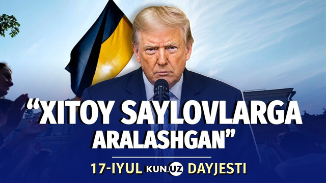 Trampning “oʻxshamagan” murojaati va Ukrainada namoyishlar – kun dayjesti