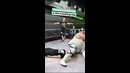 Wrestler Performs Leg Drop On Fan | People Are Awesome #shorts #wrestling
