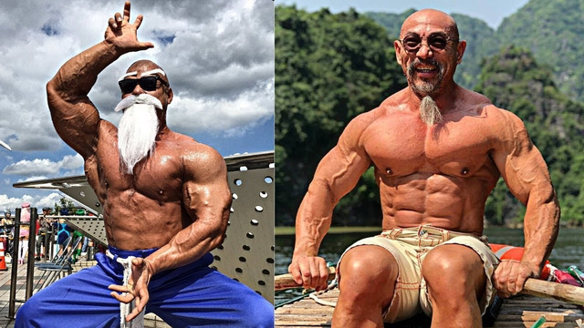 Amazing 60 Years Old bodybuilder With Huge Muscles Nhon Ly l Age is Just Numbers l Inspiration