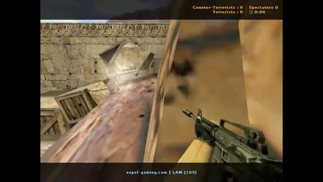 C.S 1.6 прострелы на карте de dust2