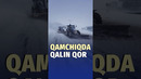 Qamchiq dovonida kuchli qor yog‘ishi kuzatilmoqda