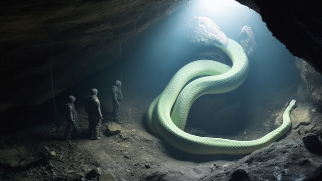 В Этой Пещере Нашли Самую Большую Змею в Мире