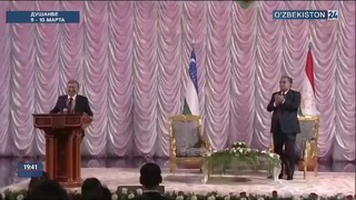 [HD] Государственный визит Шавката Мирзиёева в Таджикистан (9-10 марта 2018 года)