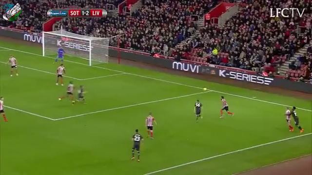 Southampton 1-6 Liverpool Capital One Cup 2/12/2015