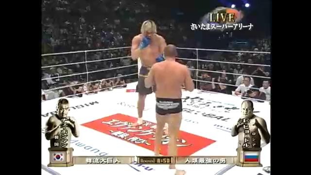Emelianenko Fedor vs Hong Man Choi