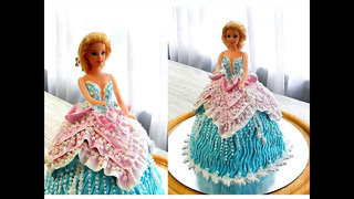 Как сделать кремовый торт барби от sweet beauty сладкая красота barbie doll cake