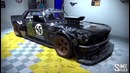 Небольшой видео обзор Ford Mustang Hoonicorn RTR с автовыставки SEMA