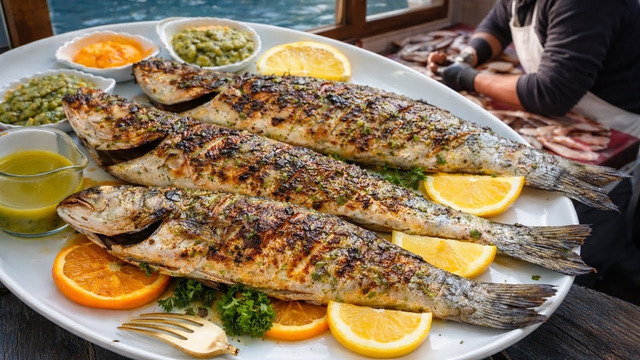 Fresh Trout Straight From Farm to Fire! 🤯 | Turkish Street Food