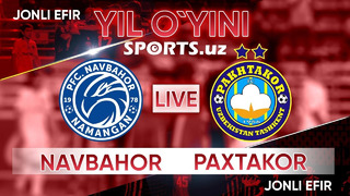 Navbahor – Paxtakor | O’zbeksiton Superligasi 2022 | 17-tur