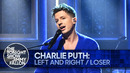 Charlie Puth: Left and Right / Loser | The Tonight Show Starring Jimmy Fallon