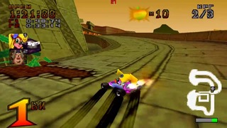 Прохождение PS1: Crash Team Racing – 2 серия