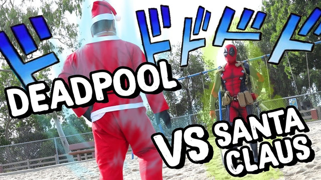 Deadpool vs Santa Claus
