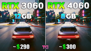 RTX 4060 vs RTX 3060 – Test in 10 Games