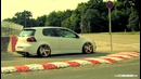 Vossen Volkswagen GTI MKV on 20 quot; VVS CV3 Concave wheels Rims (HD)