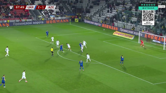 Украина – Азербайджан | Европейская квалификация ЧМ-2026 | 4-й тур | Обзор матча