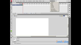 03 Adobe Flash CS4 – Переключение интерфейса