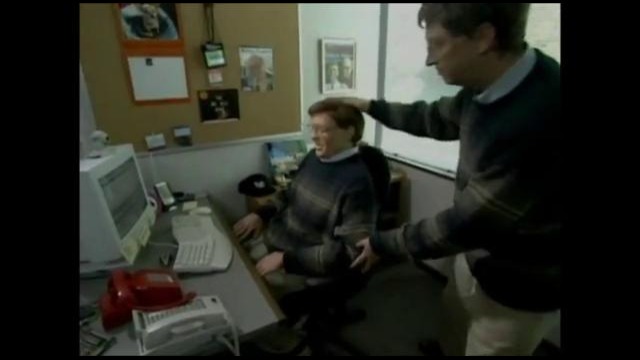 Bill Gates and Steve Ballmer Playday