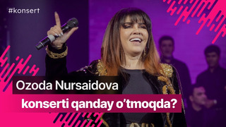 Ozoda Nursaidova konsertidan reportaj / Xonanda bilan eksklyuziv intervyu #ozoda2023