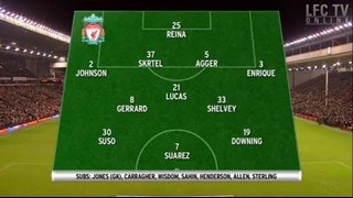 Liverpool FC 4-0 Fulham EPL 22/12/2012