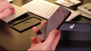 Unboxing iPhone 5 Black и обзор