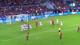 (480) Испания – Коста-Рика | Товарищеские матчи 2017 | Обзор матча