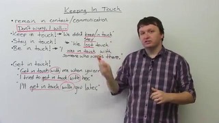 English for Beginners- Keep in touch