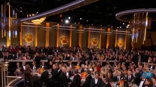 Рики Джервейс на церемонии «Золотой Глобус». Эфир 5 января 2020
