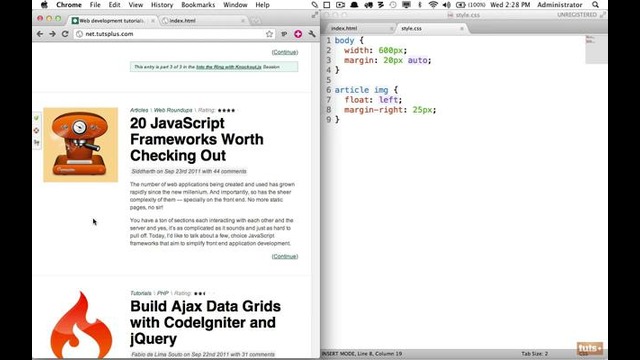 Day 21 – Reproduce a Website Fragment: 30 Days to Learn HTML & CSS