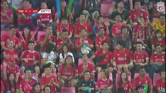 Thailand 0-4 Liverpool FC Preseason Friendly 14/07/2015
