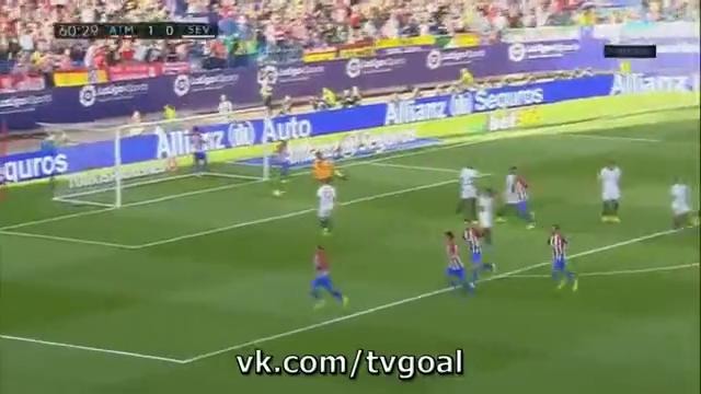 Griezmann amazing free kick vs Sevilla