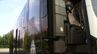Новый автобус «Ювентуса» Iveco
