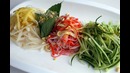 Cold salad with spicy mustard sauce (Gyeoja Naengchae)