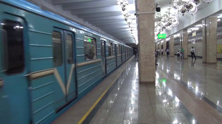 Ташкент. Юнусабадская линия метро Ташкента