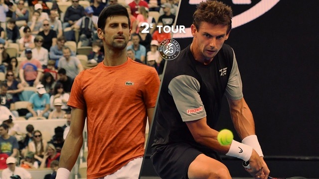 Roland Garros 2019 / 2-й круг / Джокович – Лааксонен