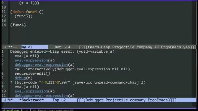Изучаем Emacs. Episode 08 – Инструменты работы с ELisp-кодом