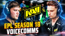 NAVI Voicecomms vs Faze, Apeks, Eternal Fire, 5yclone at IEM Cologne 2023