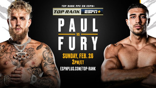 Бокс. Джейк Пол – Томми Фьюри (26.02.2023) | Jake Paul vs. Tommy Fury